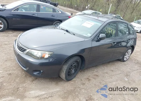 2009 Subaru Impreza 2.5I from USA, damaged, VIN JF1GH61699H805576